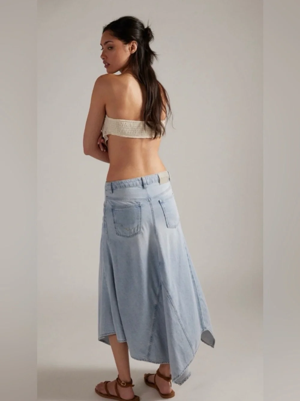 We the Free Aquarius Maxi Skirt NWT frostwire - Picture 7 of 8
